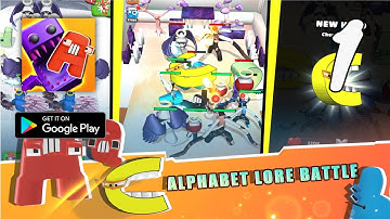 Merge Monster Rainbow Alphabet Gameplay Walkthrough Part 1 - Level 1 ~ 16 (Android)