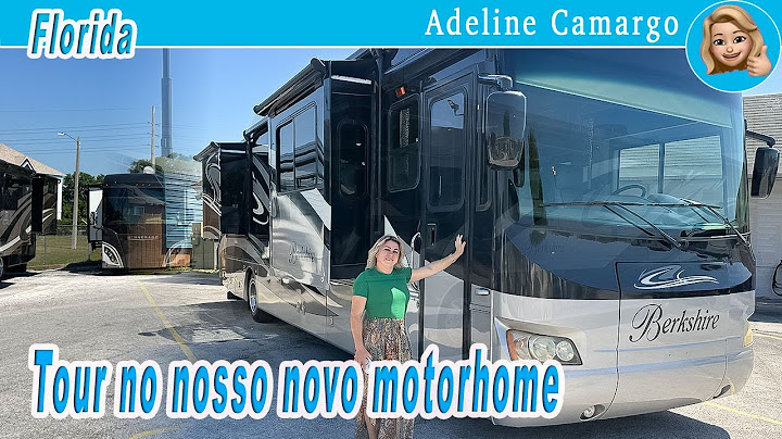 Tour no nosso novo motorhome
