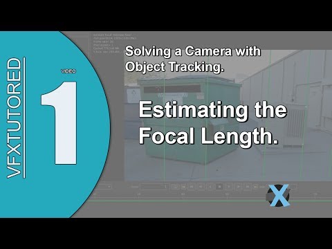 PFTrack 2017 Tutorial - Regular Level - Preview Video 1 - Focal Length - video from VFX Tutored