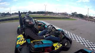 Finishline Performance Karting - 2 Races 12-8-23 (David's view)