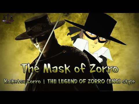 The Mask of Zorro intro (Kaiketsu Zorro  | The Legend of Zorro (ENG) style) [HD]