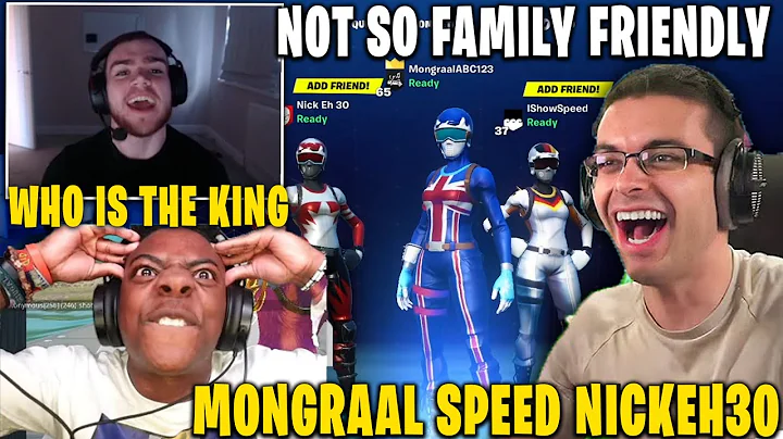 Mongraal and IshowSpeed Troll NickEh30 In Og Fortnite