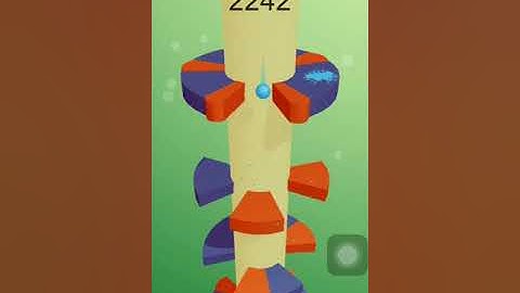 Playing helix jump by voodoo h8games||wali vlogs||