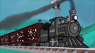 CHICKEN TRAIN ~ Ozark Mountain Daredevils~Animation~ chords