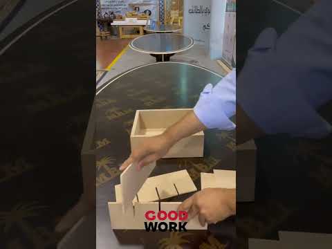 طريقة صنع صندوق تخزين 