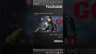 Making gaming youtube banner #godboygaming #bennyproductions #photoshop #youtube #pubgmobile #bgmi