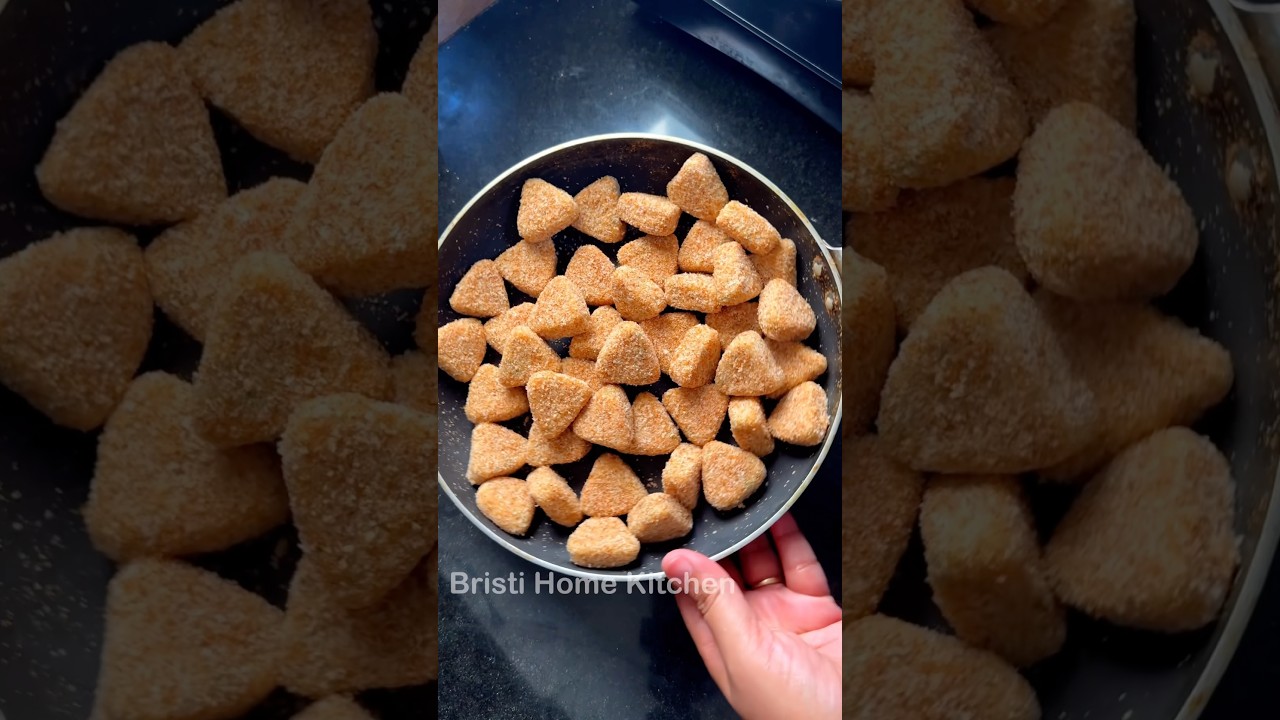 Aaj lag rha pura comment section bhar jayega😅 #shorts #bristihomekitchen #nuggets