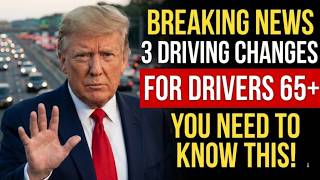 🚗 65+ Drivers Warning — 3 New DMV Rules That Could Impact Your License