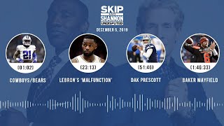 Cowboys\/Bears, LeBron's 'malfunction', Dak Prescott, Baker Mayfield | UNDISPUTED Audio Podcast