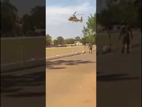 Military helicopter crashes during rehearsal parade u.s. virgin islands