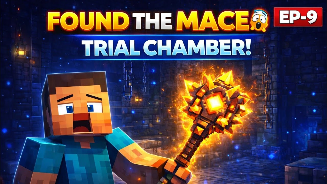 I Explored Trial Chamber & Found the MACE 😱 | Minecraft Forever World EP-9