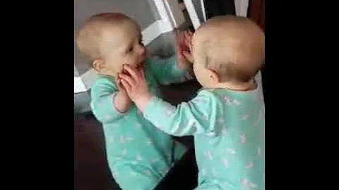 Mad dog that baby.   Baby mirror talking shit