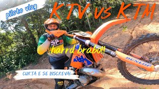 HARD ENDURO! KTM 125 vs KTM 250