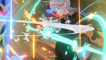 ayato vs perpetual mechanical array(crit rate buff)