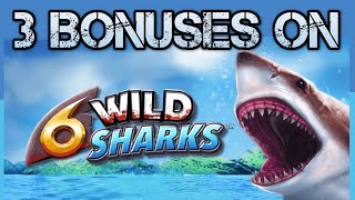 New Slot 6 Wild Sharks (4ThePlayer) 3 Bonuses - Profit or Loss?? screenshot 5