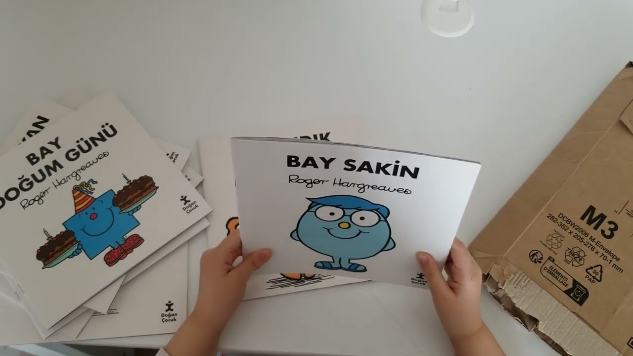 Küçük Bay ve Bayan Serisi Kitaplarım ( Kargo Paketi açıyoruz )