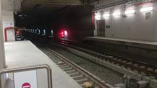 513次經由海線開往潮州的E204電頭+八節莒光號車廂未無階化新式自動門莒光號