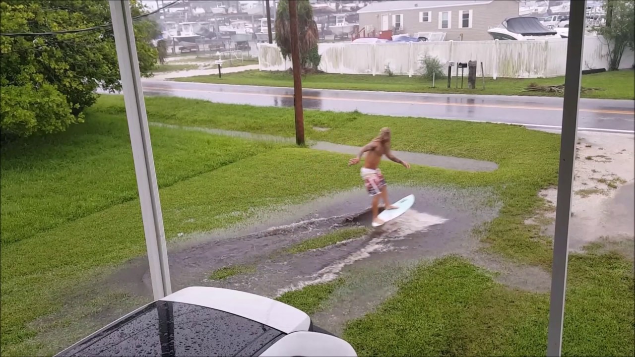SKIMBOARD!!!! What to do on a Tropical Storm Day in Florida. YouTube