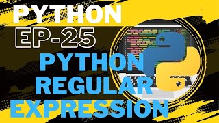 Python Course in Hindi | EP 25 | Python Regular Expression| RegEx Functions