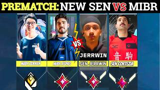 WHEN NEW SEN Jerrwin & Cortezia Faced MiBR Aspas & Zekken in Ranked!