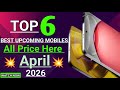 TOP 5 Best Upcoming mobiles || All Price Here 🤑|| Launching in April 2026 || #smartphone#tech 