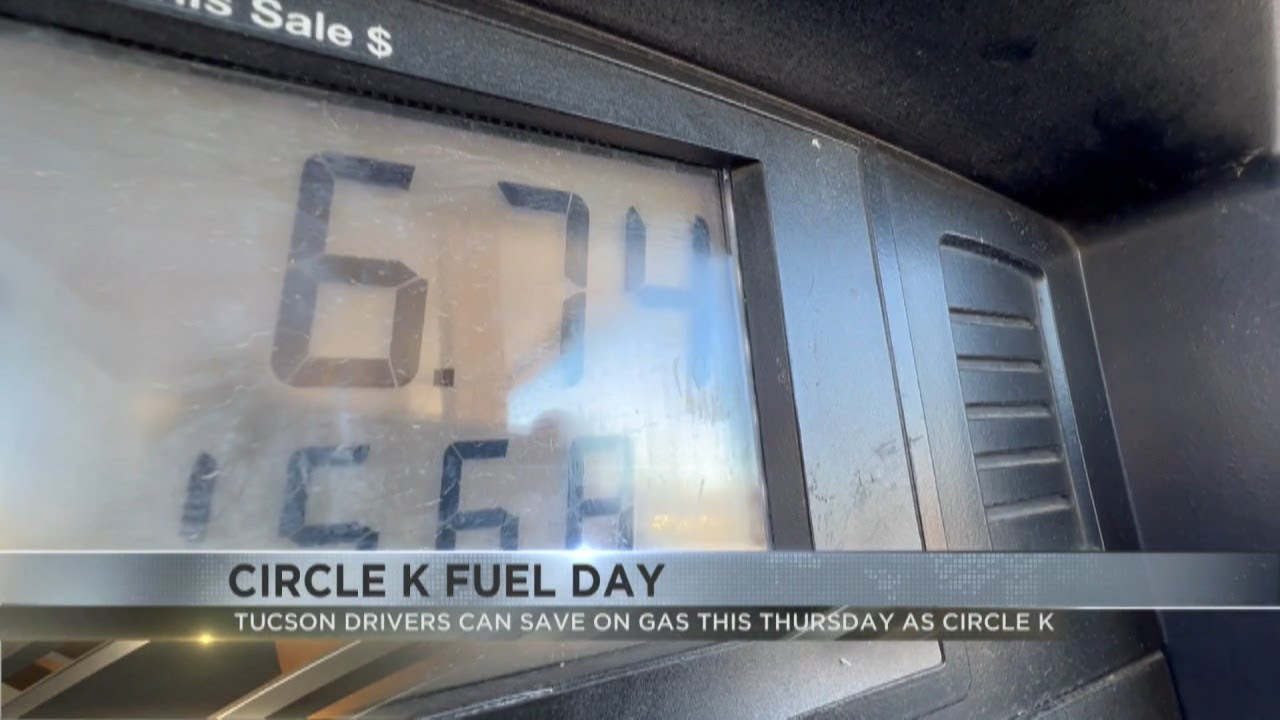 Save up to 40 cents on Circle K Fuel Day