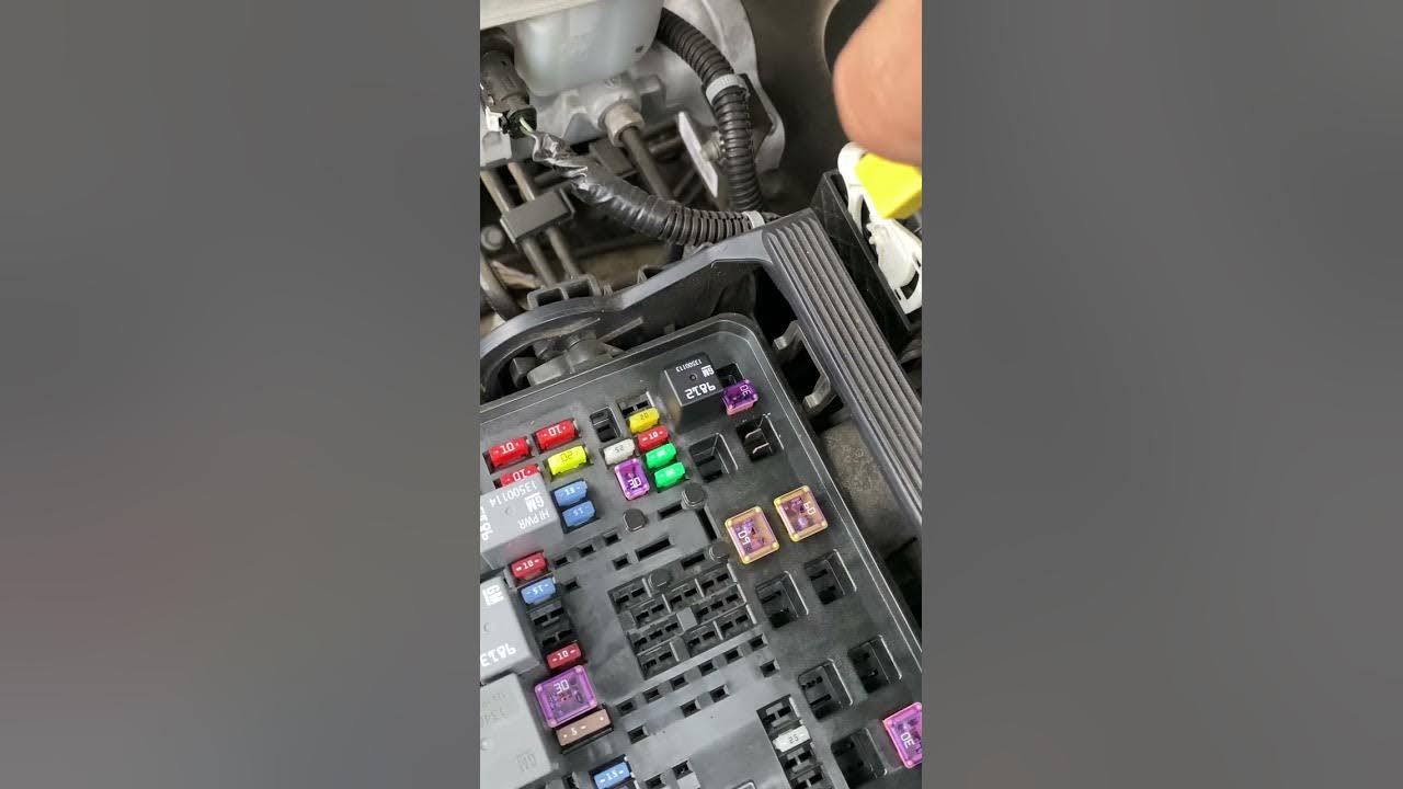 2016 Chevy Silverado abs stabilatrac traction control disable and fuse