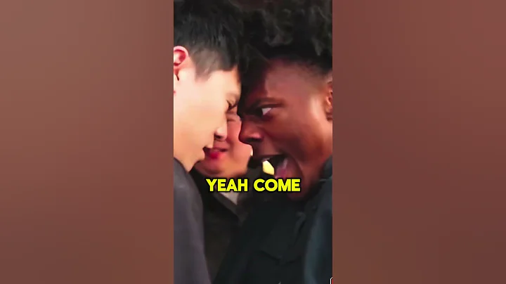 iShowSpeed Recreates Karate Kid Scene with Zac Wang in China 🇨🇳🥋 #ishowspeed #ishowspeedshorts