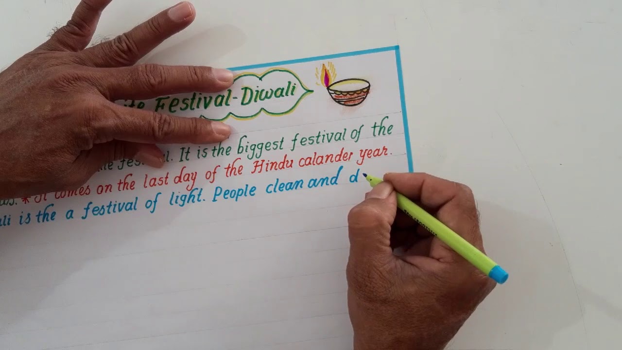 diwali essay in 100 words