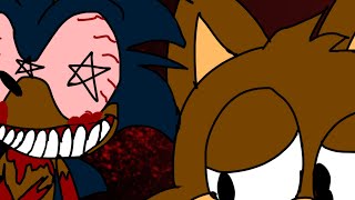 sonic.exe fnf:too slow encore but veldo and Tom sings it(fnf cover)
