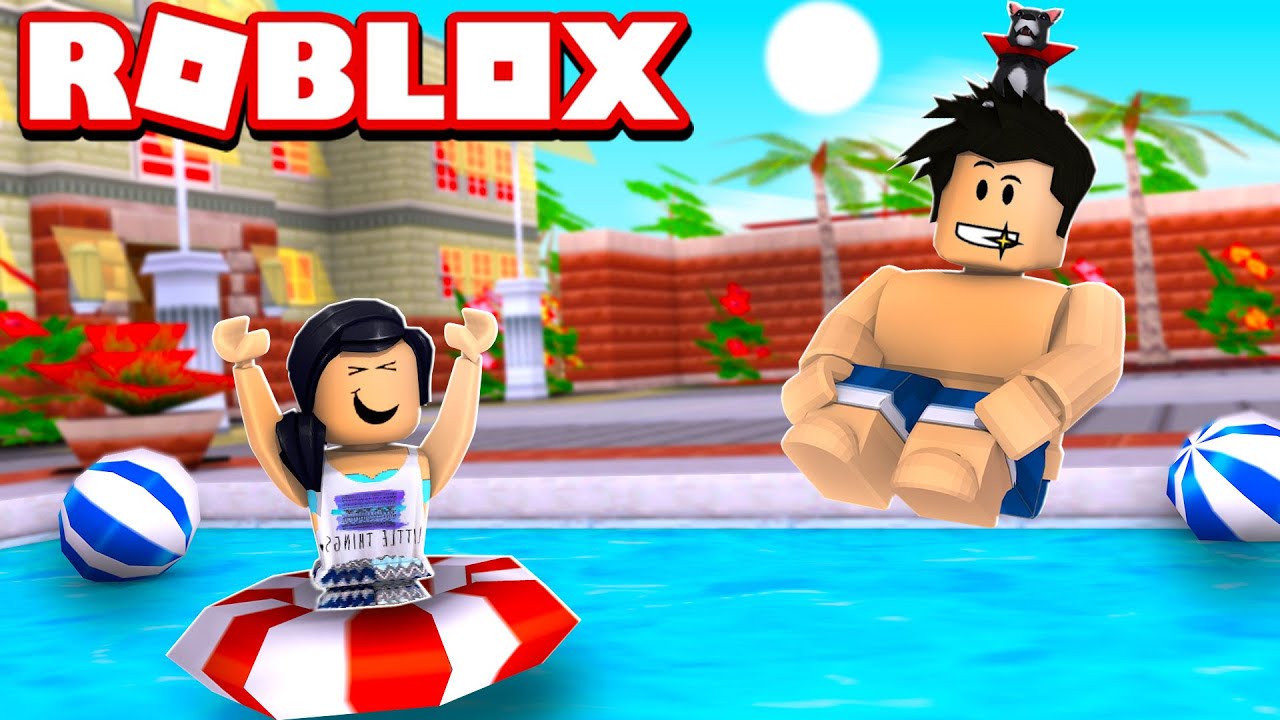 Piscina Divertida No Adopt Me Roblox Adopt Me Youtube - jogo de piscina no roblox