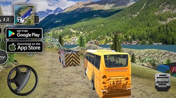 Offroad Bus Simulator Games 3D Gameplay Walkthrough Part 2 - (Android, iOS) #gaming