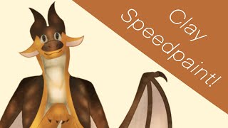 Clay - Wings Of Fire Speedpaint