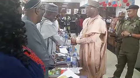 INEC Chairman, Prof. Mahmood Yakubu Concludes his Tenure, Hands Over to May Agbamuche Mbu | NTA