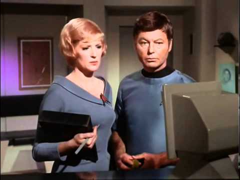 DeForest Kelley & Majel barrett 1 - Nobody Knows