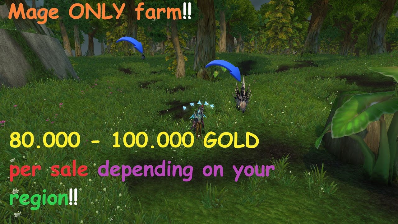 Mage ONLY farm HUGE RNG but HUGE payoff! - YouTube