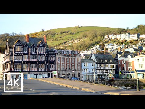 A sunrise walking tour around the historic town of Dartmouth | 4K