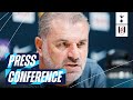 ANGE POSTECOGLOU PRESS CONFERENCE // TOTTENHAM HOTSPUR V FULHAM