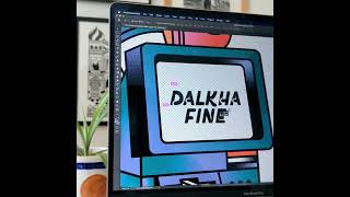 Dalkhafine created some custom stickers with our NEW Pixie Dust material