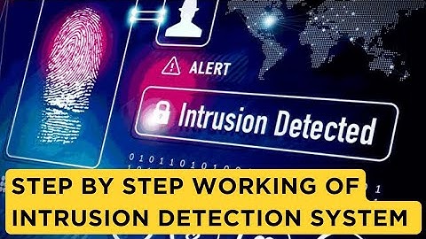 Cybersecurity: Step by Step Working of Intrusion Detection System ( IDS ) | What is IDS