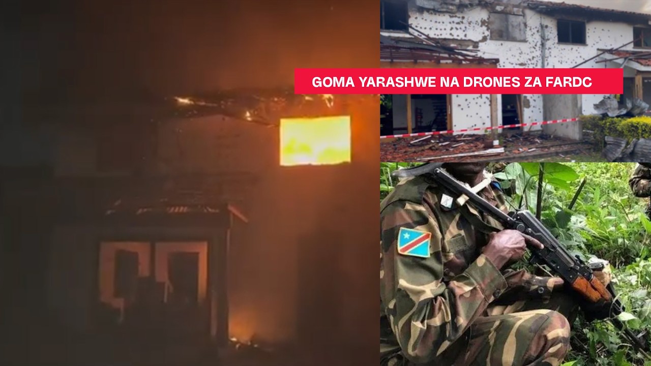 GOMA YARASHWE NA DRONES ZA FARDC || IRAN YAGAMBIRIYE KWICA TRUMP WA AMERIKA