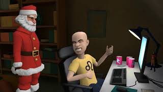 Caillou Gets No Christmas Presents and Grounded for Jerking Off to Pornhub
