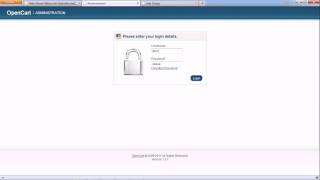 Hide Admin Menus - In Opencart