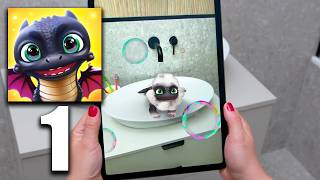 My Dragon Virtual Pet Game - New Update - Gameplay, Walkthrough (iOS,Android) Part 1 screenshot 1