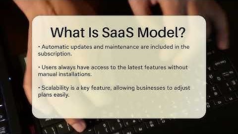 What Is SaaS Model? - Talking Tech Trends