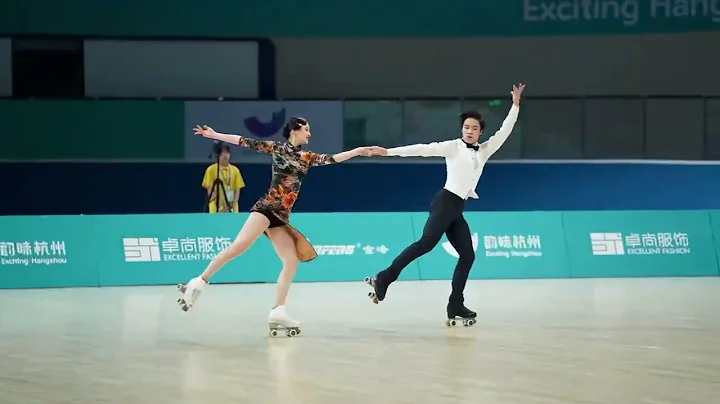 Graceful duo during the “Exciting Hangzhou” China Artistic Skating Open - DayDayNews