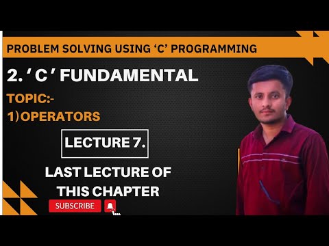 Fy BCS || 2.'C' Fundamental || Lecture No.7 || Last lecture of this ...