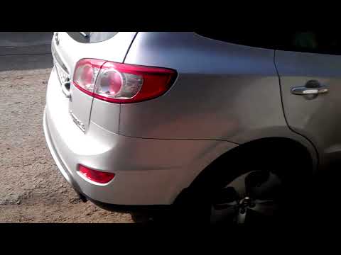 Hyundai Santa Fe 2011 замена задних Колодок