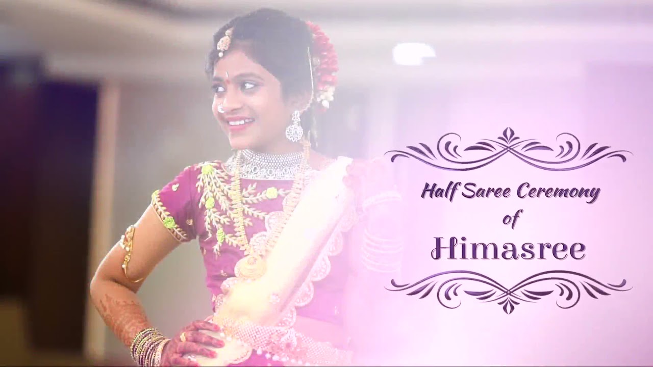 Saree ceremony promo 