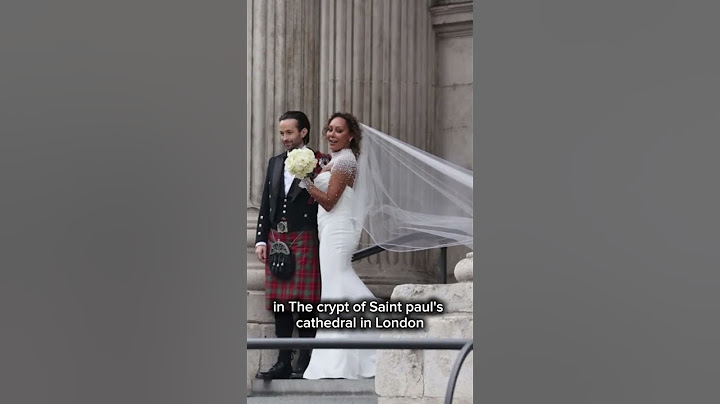 Spice of Love: Mel B’s Dream Wedding to Rory McPhee in London ❤️💍